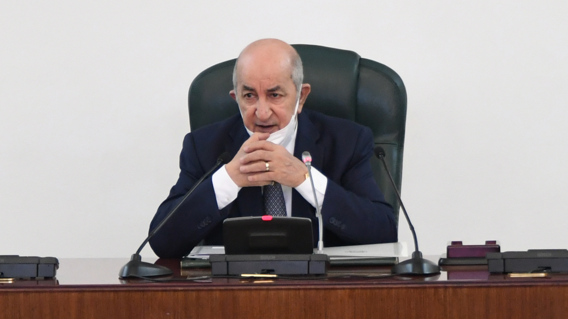 الرئيس تبون يترأس اليوم جلسة عمل لدراسة الوضعية الصحية