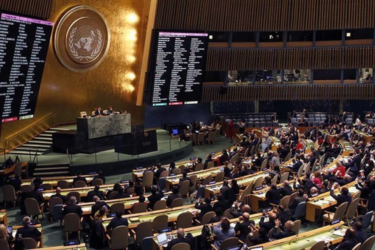 الجمعية العامة للأمم المتحدة تعقد اجتماعا طارئا لمناقشة الوضع في فلسطين