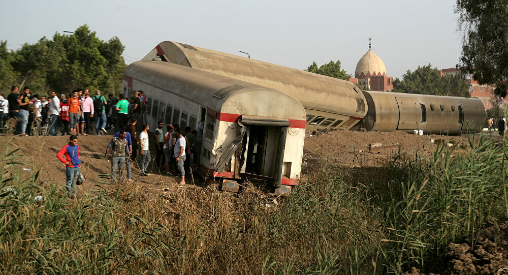 في مصر ... اصطدام قطارين بالإسكندرية وتسجيل 30 إصابة