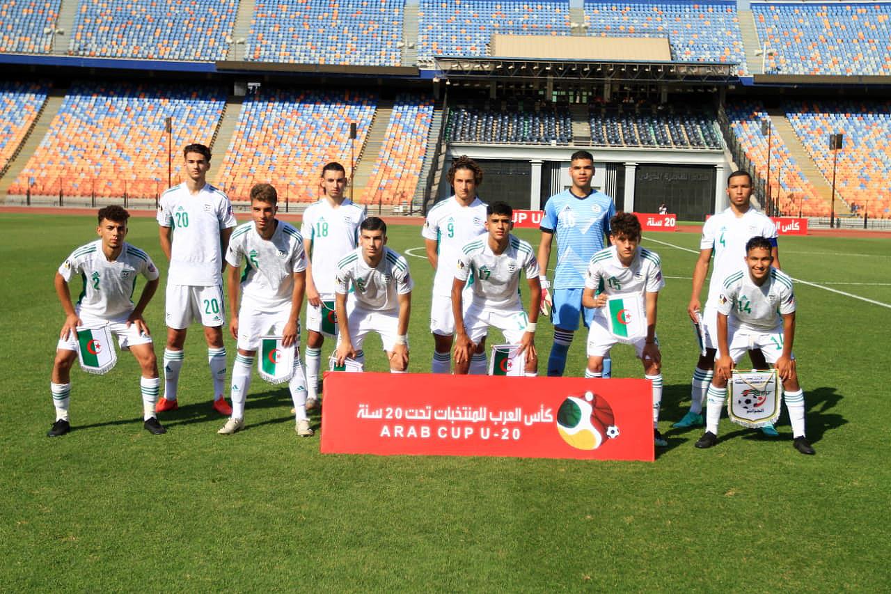 المنتخب الوطني لأقل من 20 سنة يفوز على المغرب ويتأهل للمربع الذهبي من البطولة العربية