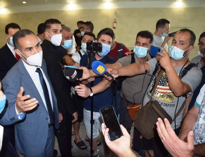 في أول خرجة ميدانية له ... وزير الشباب والرياضة سبقاق استقبل وفد شبيبة القبائل
