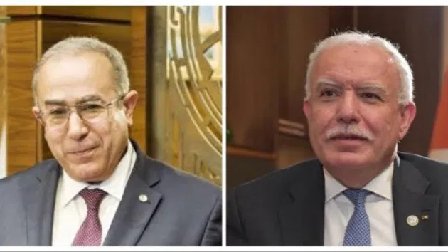 لعمامرة يتلقى إتصالا من نظيره الفلسطيني المالكي