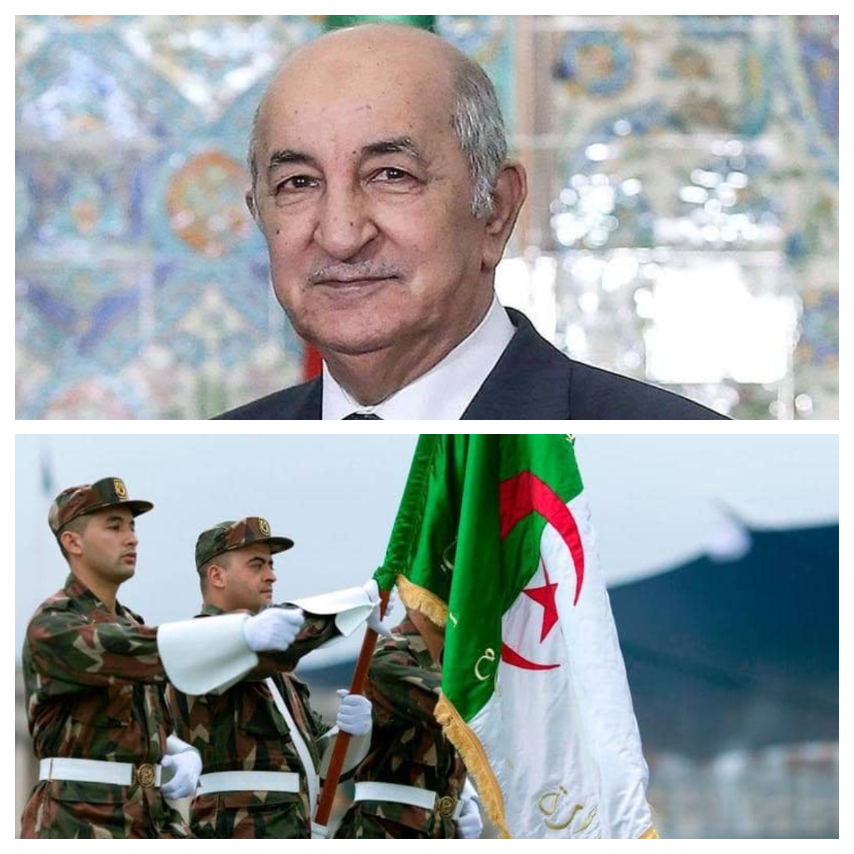 الرئيس تبون يهنئ عناصر الجيش والدرك و الشرطة والحماية المدنية بعيد الأضحى