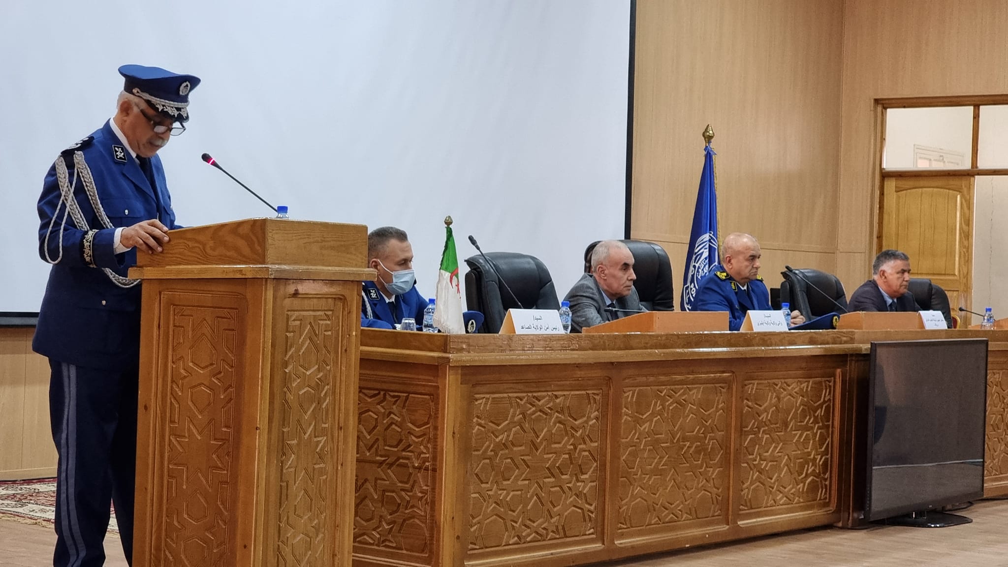 تنصيب فوضيل عمار رئيسا جديدا لأمن ولاية إليزي