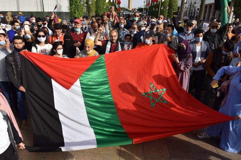 مظاهرات في المغرب تندد بالتطبيع