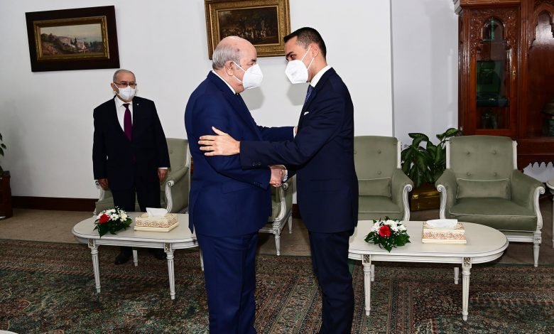 رئيس الجمهورية يستقبل وزير الخارجية الإيطالي