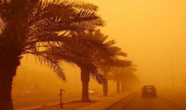 هبوب رياح قوية على 8 ولايات جنوبية