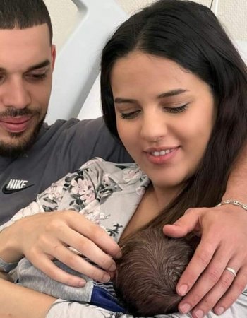 ليليا بويحياوي ترزق بمولودها الأول