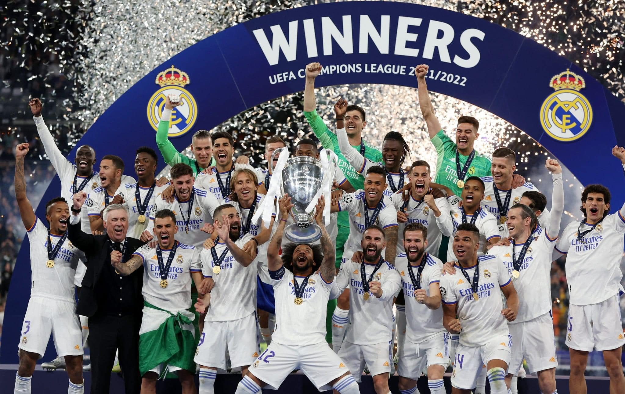 ريال مدريد يتوج ملكاً لدوري أبطال أوروبا على حساب ليفربول