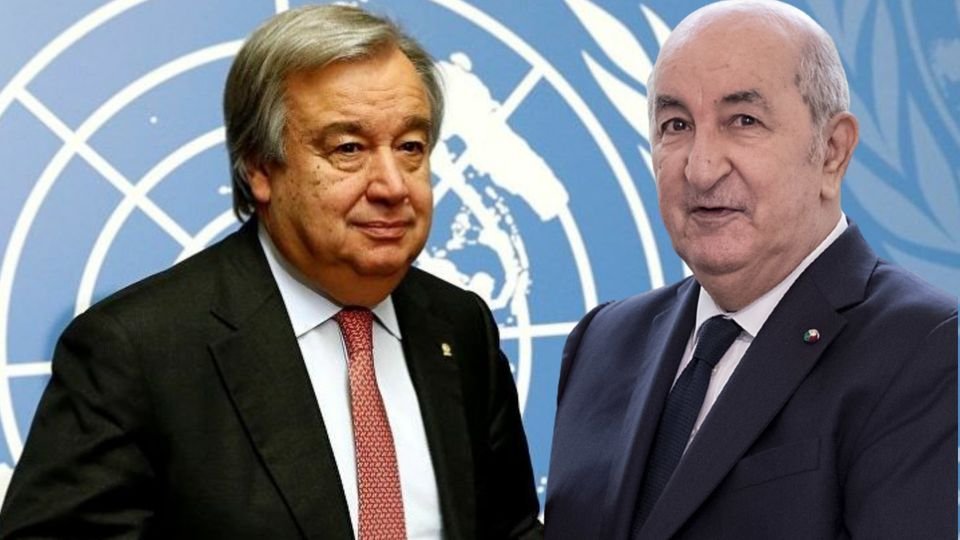 الأمين العام للأمم المتحدة يهنئ الرئيس تبون بمناسبة الذكرى لعيد استرجاع السيادة الوطنية
