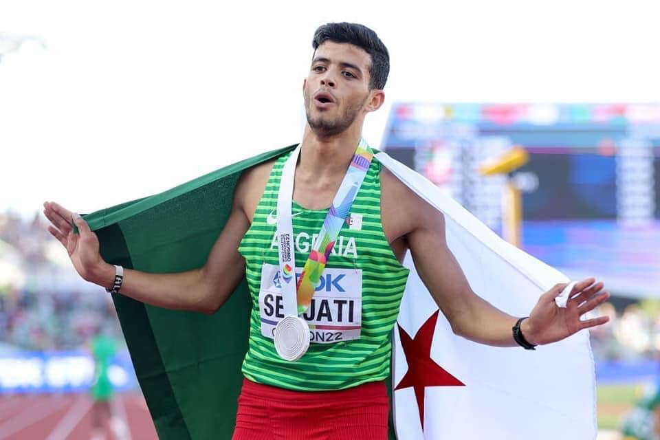 سجاتي ...يهدي الجزائر فضية عالمية في ألعاب القوى