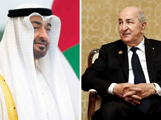 الرئيس تبون يوجه دعوة رسمية لرئيس الإمارات للمشاركة في القمة العربية