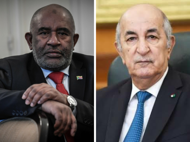 الرئيس تبون يستقبل نظيره القمري عثماني غزالي
