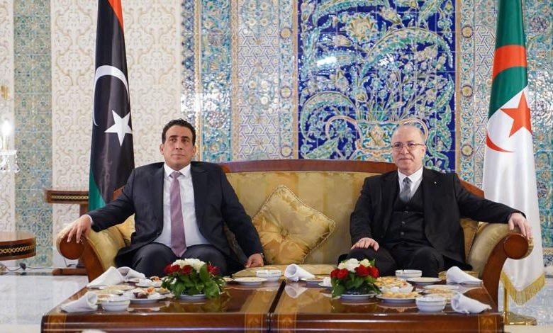 الوزير الأول يلتقي رئيس المجلس الرئاسي الليبي