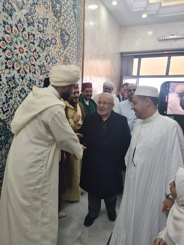 الشيخ راتب النابلسي يحل بالباهية وهران في إطار جولة دعوية