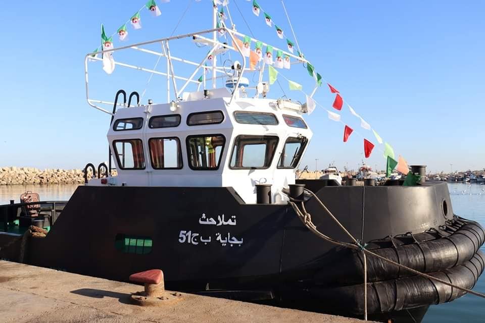 سوناطراك تتسلم أول قاطرة بحرية محلية الصنع