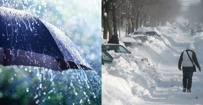 ثلوج وأمطار غزيرة مرتقبة على هذه الولايات
