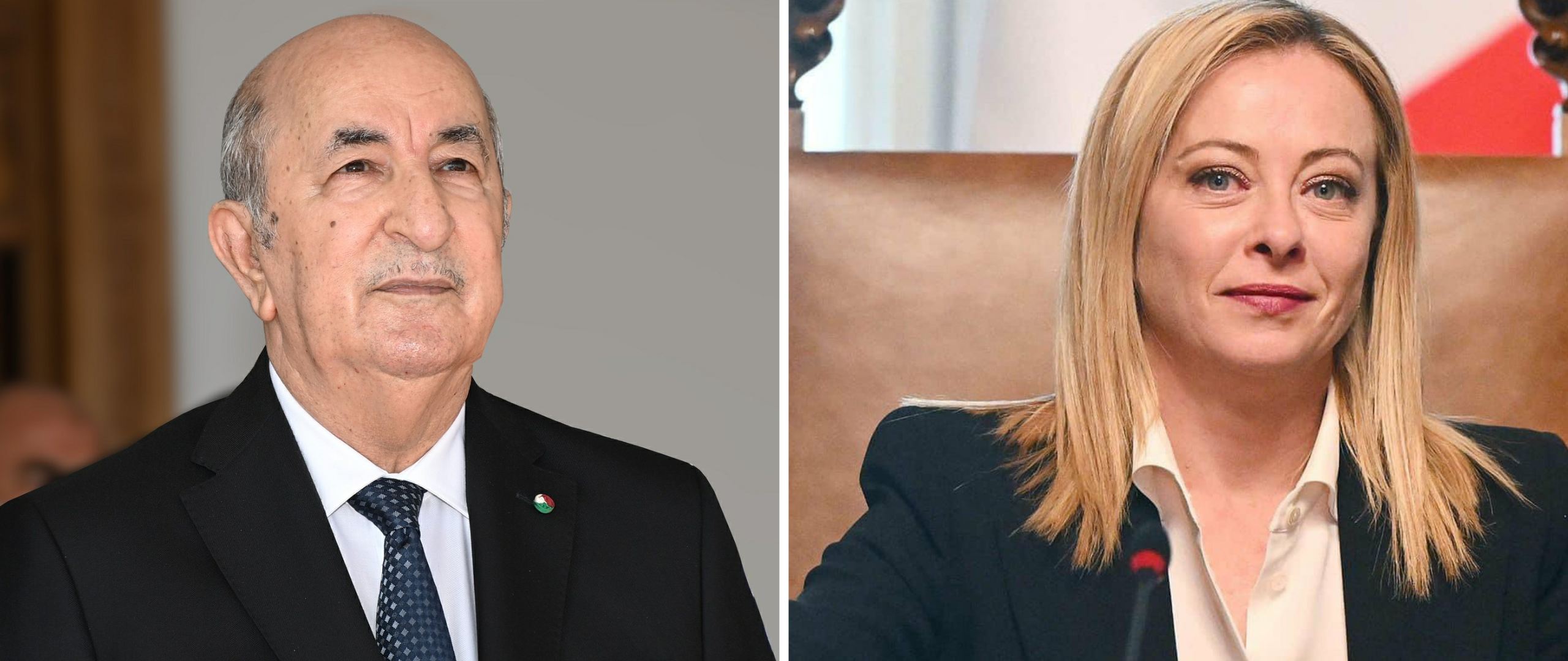 رئيس الجمهورية عبد المجيد تبون يستقبل رئيسة الوزراء الإيطالية جورجيا ميلوني