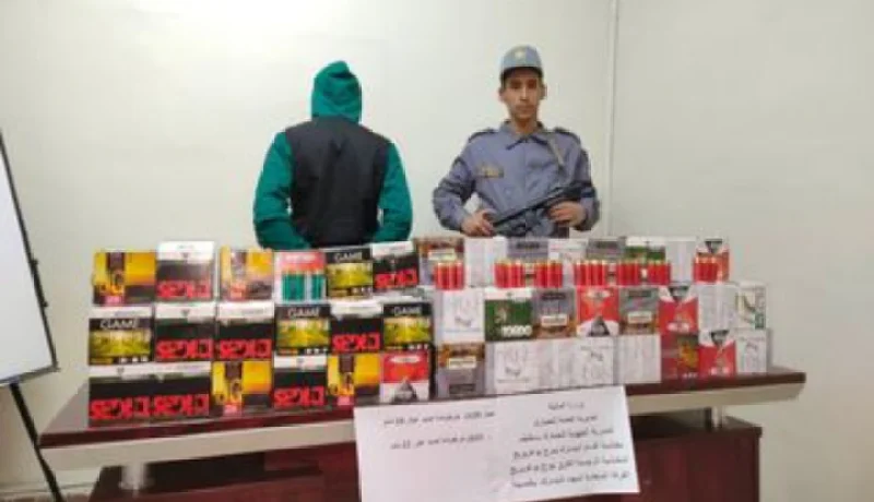 الجمارك :إحباط عملية تهريب 4051 خرطوشة صيد بالمسيلة