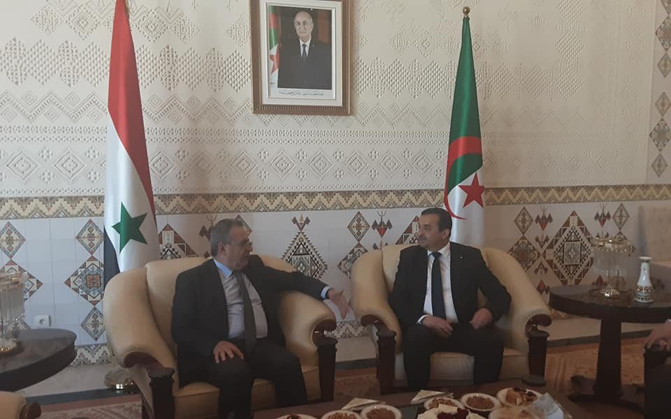 وزير النفط السوري يحل بالجزائر في زيارة عمل