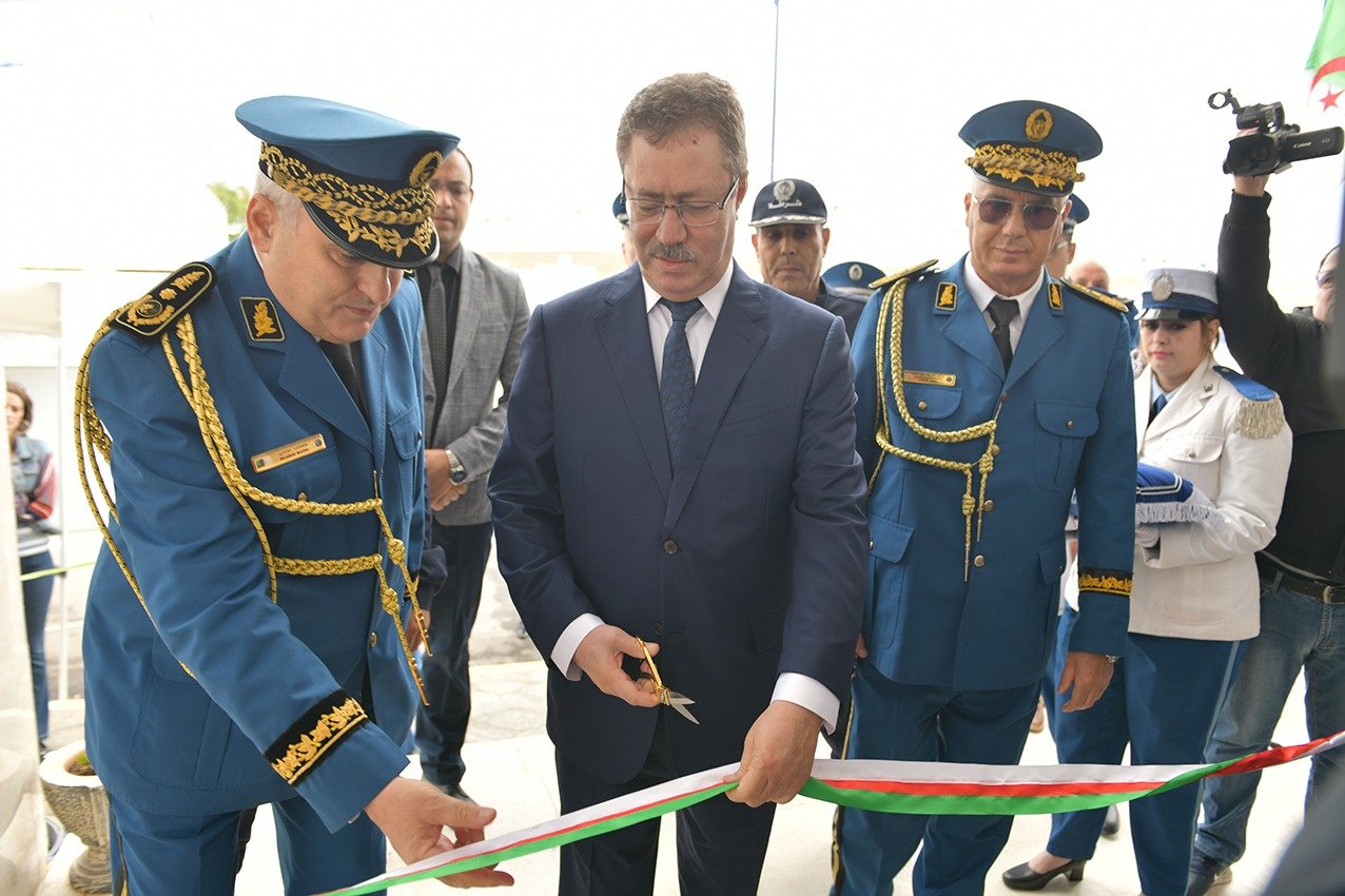 المدير العام للأمن الوطني يدشن المقر الجديد للوحدة الجمهورية السابعة للأمن بالمدينة الجديدة علي منجلي