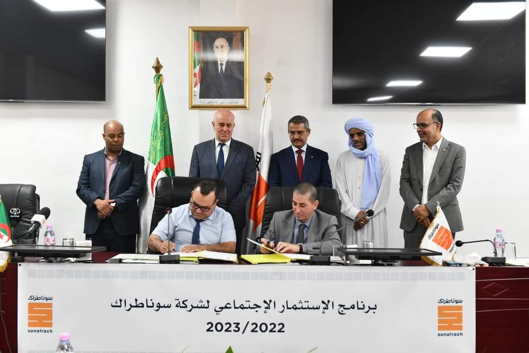 توقيع إتفاقية رعاية بين مجمع سوناطراك و مديرية الصحة لولاية تيميمون
