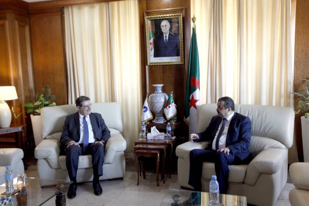 وزير الطاقة والمناجم يستقبل الأمين العام لمنتدى الدول المصدرة للغاز GECF