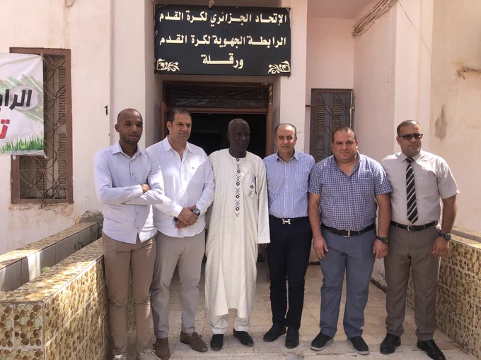 صادي يباشر حملته الانتخابية لرئاسة الفاف من ورقلة