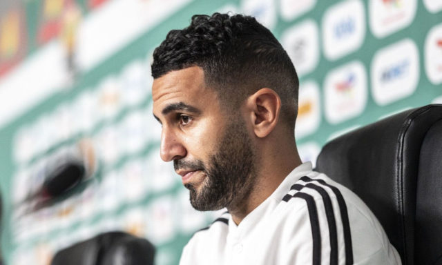 محرز: نحن عازمون على التأهل للمونديال