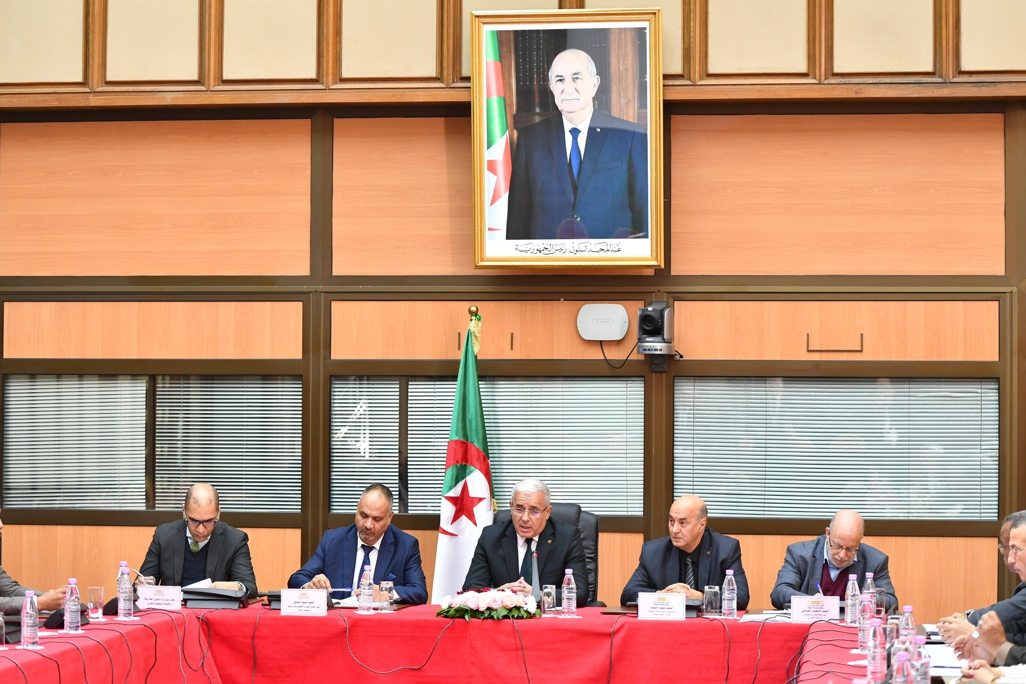 بوغالي يترأس إجتماعا حول الندوة الأوروبية للدعم والتضامن مع الشعب الصحراوي EUCOCO