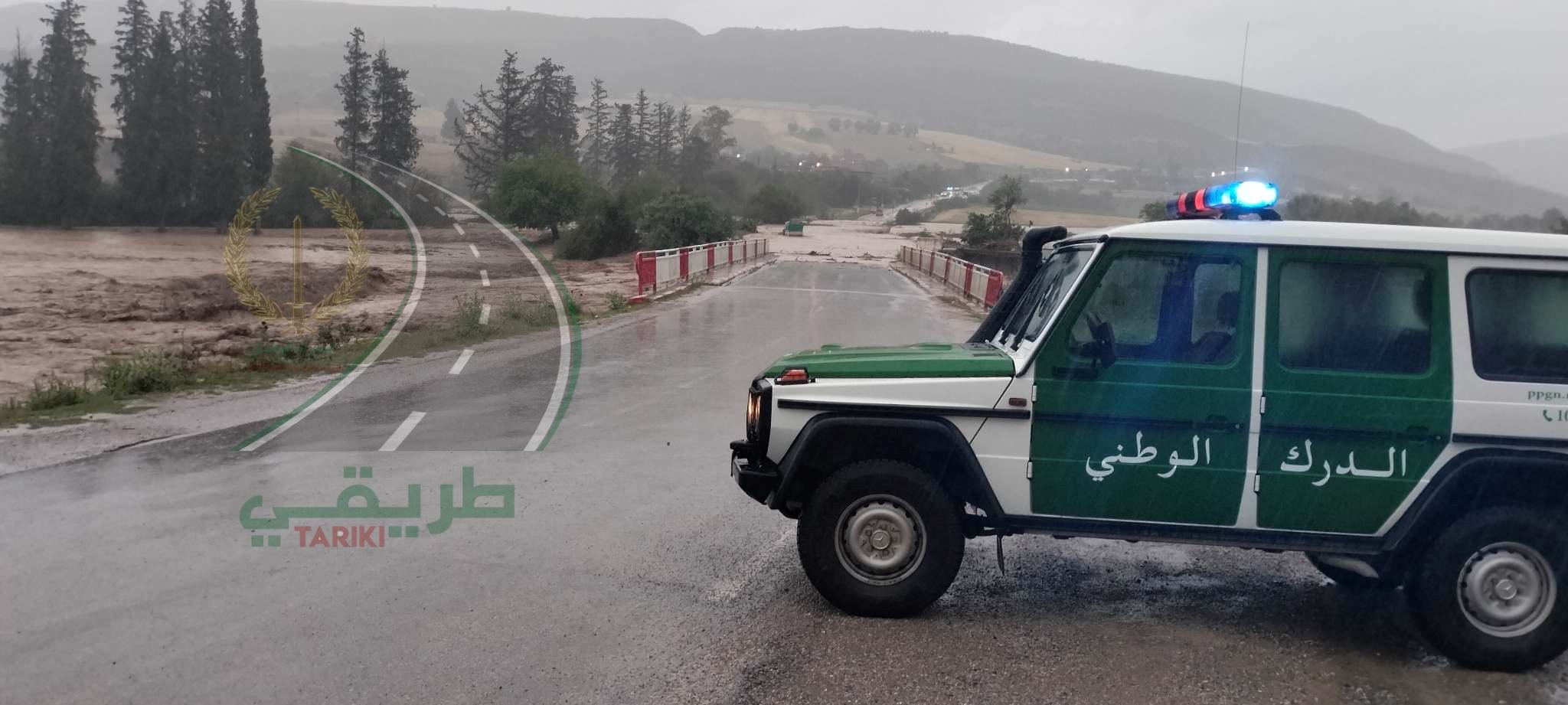 الدرك الوطني...هذه هي الطرق المغلقة جراء التقلبات الجوية الأخيرة