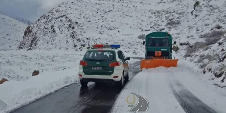 قائمة الطرق المغلقة بسبب الثلوج