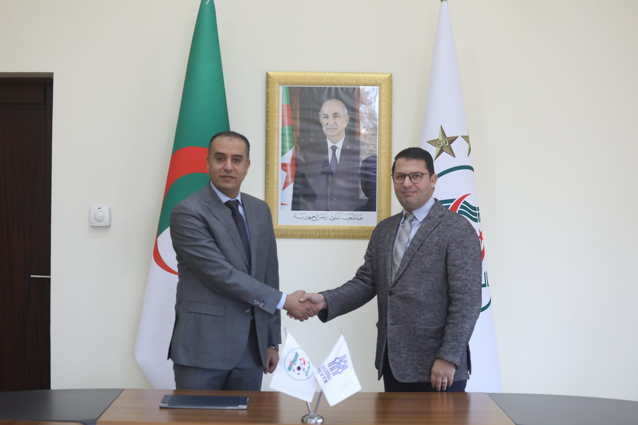 توقيع إتفاقية تعاون بين الفاف والمدرسة العليا لعلوم وتكنولوجيا الرياضة