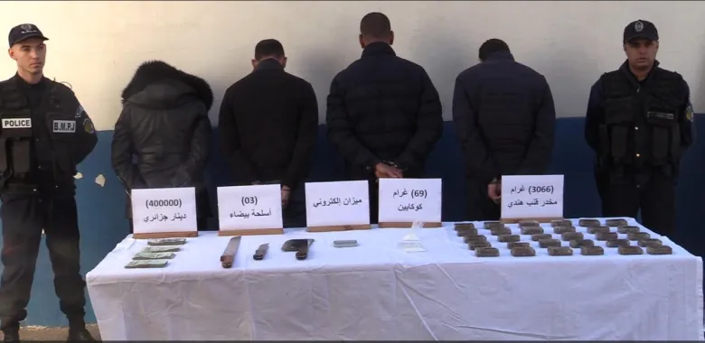 توقيف 4 أشخاص وحجز كمية معتبرة من المخدرات بالعاصمة