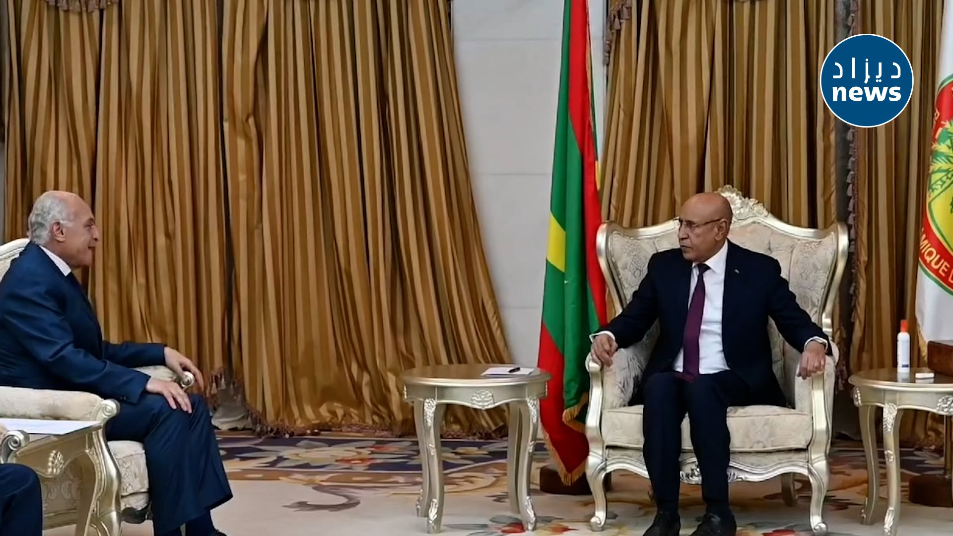 وزير الخارجية عطاف يُستقبل من قبل الرئيس الموريتاني محمد ولد الشيخ الغزواني