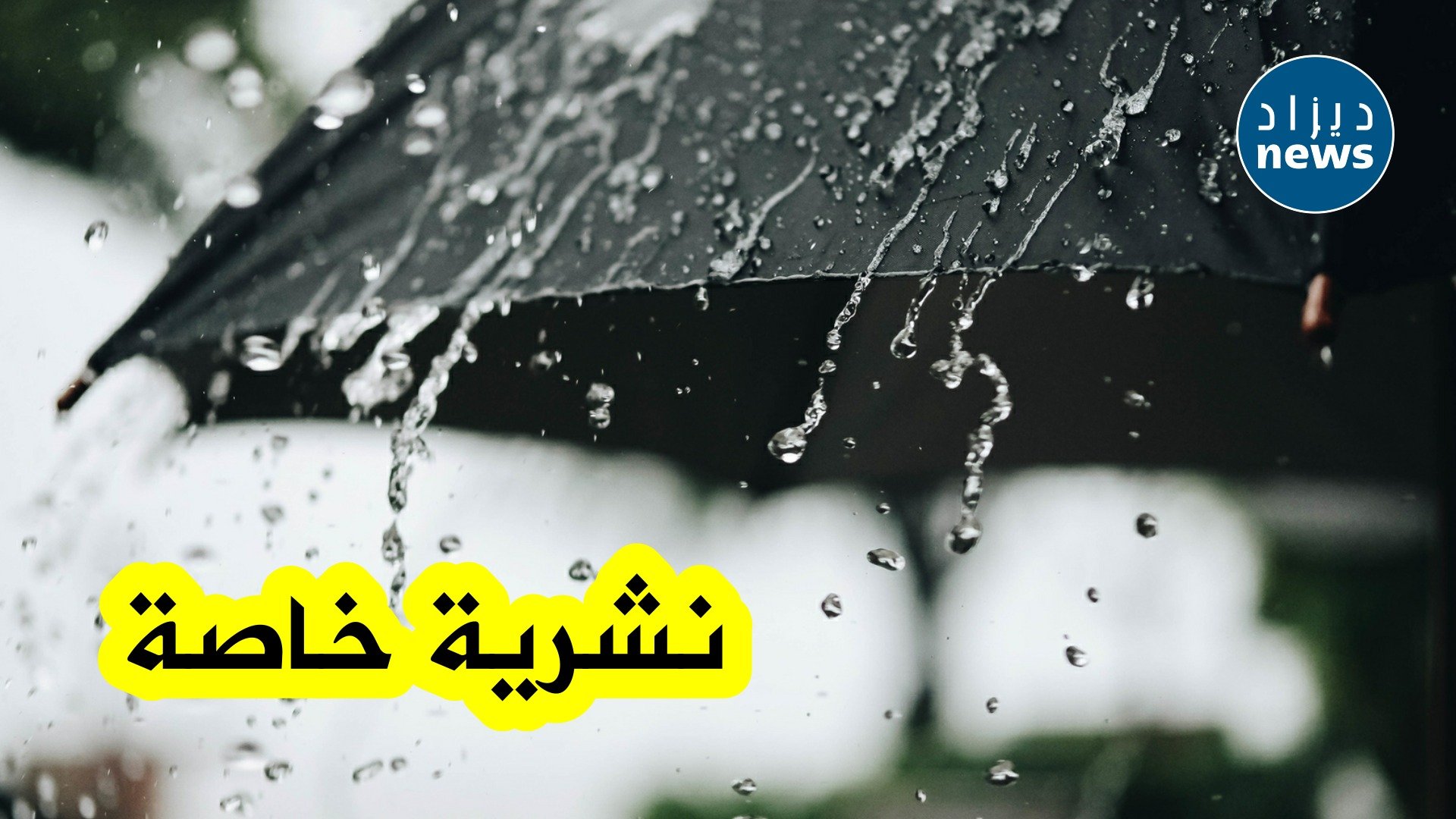 تساقط أمطار رعدية غزيرة قد تصل إلى 50 ملم محليا على 17 ولاية غدا الجمعة