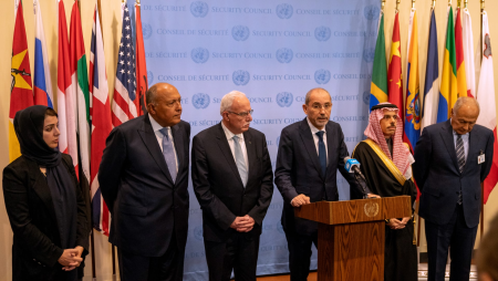 ننشر لكم بيان المجموعة العربية حول الوضع في الشرق الأوسط