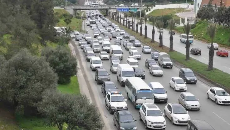 بلاغ لمستعملي الطريق الوطني رقم 38 بالعاصمة