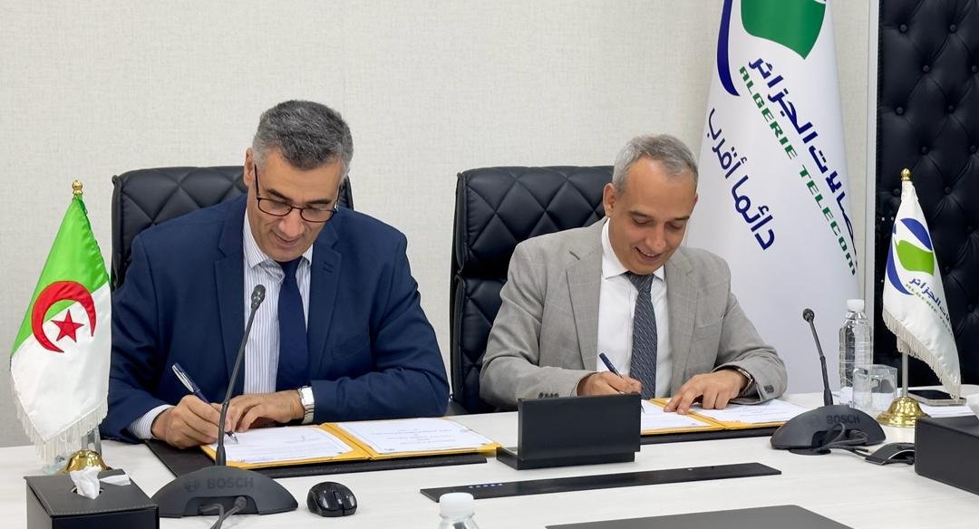 التوقيع على بروتوكول إتفاق بين إتصالات الجزائر ووكالة الأنباء الجزائرية